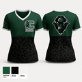 Carlisle Thundering Herd 31016912 Women's Short Sleeve V-neck Shirt - 1