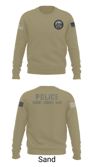 Crew Neck Sweatshirt, STREET CRIMES, , Teamtime, Team time, sublimation, custom sports apparel, team uniforms, spirit wear, spiritwear, sports uniforms, custom shirts, team store, custom team store, fundraiser sports, apparel fundraiser