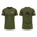 90th Ground Combat Training Squadron Old School Cotton Feel Shirt - 1
