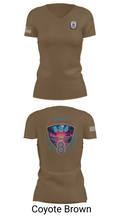 USS Bougainville CPO 89131174 Women's Short Sleeve V-neck Shirt - 8