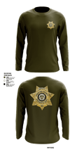 Prentiss county sheriff department 33120576 Long Sleeve Performance Shirt - 25