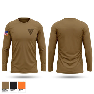 Long Sleeve Performance Shirt, 83D U.S. Army Reserve Readiness Training Center, Army, Teamtime, Team time, sublimation, custom sports apparel, team uniforms, spirit wear, spiritwear, sports uniforms, custom shirts, team store, custom team store, fundraiser sports, apparel fundraiser