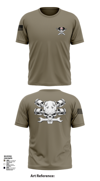 Fox 1-320th F-CO FAR 4533489 Short Sleeve Performance Shirt - 101