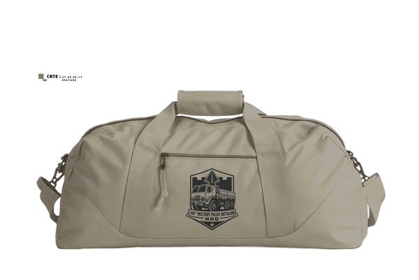 Duffle Bag, 118th Military Police Battalion, National Guard, Teamtime, Team time, sublimation, custom sports apparel, team uniforms, spirit wear, spiritwear, sports uniforms, custom shirts, team store, custom team store, fundraiser sports, apparel fundraiser