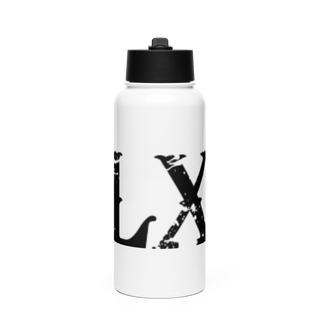 PLXP PLT Pangolins Stainless Steel Water Bottle with a Straw Lid
