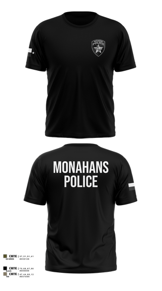 Short Sleeve Performance Shirt, MONAHANS POLICE DEPARTMENT, Police, Teamtime, Team time, sublimation, custom sports apparel, team uniforms, spirit wear, spiritwear, sports uniforms, custom shirts, team store, custom team store, fundraiser sports, apparel fundraiser
