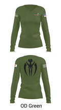 1-1 ASPS 63924306 Women's Long Sleeve V-neck Shirt - 57