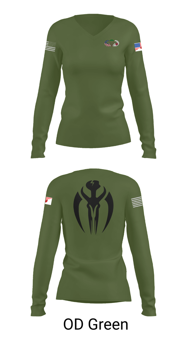 Womens Long Sleeve Vneck Shirt, 1-1 ASPS, , Teamtime, Team time, sublimation, custom sports apparel, team uniforms, spirit wear, spiritwear, sports uniforms, custom shirts, team store, custom team store, fundraiser sports, apparel fundraiser