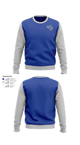 Crew Neck Sweatshirt, West Windsor-Plainsboro Northern Knights, Swimming, Teamtime, Team time, sublimation, custom sports apparel, team uniforms, spirit wear, spiritwear, sports uniforms, custom shirts, team store, custom team store, fundraiser sports, apparel fundraiser