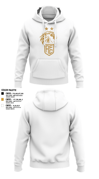 Hoodie, Aspire FC Lions, Men's Soccer, Teamtime, Team time, sublimation, custom sports apparel, team uniforms, spirit wear, spiritwear, sports uniforms, custom shirts, team store, custom team store, fundraiser sports, apparel fundraiser