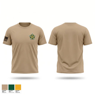 Old School Cotton Feel Shirt, Ouachita County Sheriff's Department, Police, Teamtime, Team time, sublimation, custom sports apparel, team uniforms, spirit wear, spiritwear, sports uniforms, custom shirts, team store, custom team store, fundraiser sports, apparel fundraiser