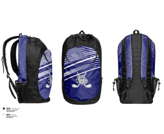 Gear Bag, Rockland High School Golf, Golf, Teamtime, Team time, sublimation, custom sports apparel, team uniforms, spirit wear, spiritwear, sports uniforms, custom shirts, team store, custom team store, fundraiser sports, apparel fundraiser