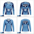 Michiana Magic Women's Long Sleeve V-neck Shirt - 1