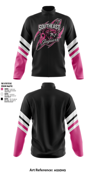 Fleece Jacket, southeast Jaguars, , Teamtime, Team time, sublimation, custom sports apparel, team uniforms, spirit wear, spiritwear, sports uniforms, custom shirts, team store, custom team store, fundraiser sports, apparel fundraiser