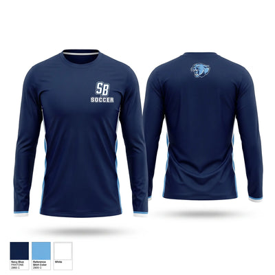 South Brunswick Cougars Long Sleeve Performance Shirt - 1