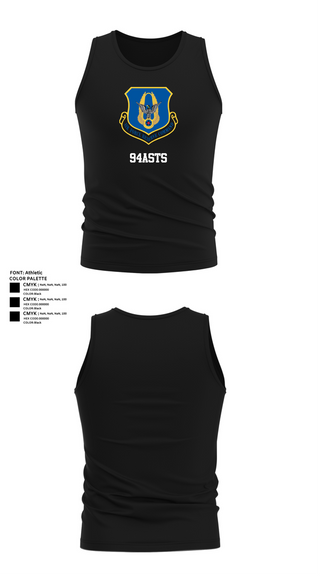 Tank Top, 94ASTS, Air Force, Teamtime, Team time, sublimation, custom sports apparel, team uniforms, spirit wear, spiritwear, sports uniforms, custom shirts, team store, custom team store, fundraiser sports, apparel fundraiser
