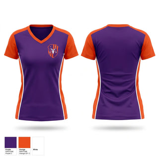 Womens Short Sleeve Vneck Shirt, Rams, Men's Soccer, Teamtime, Team time, sublimation, custom sports apparel, team uniforms, spirit wear, spiritwear, sports uniforms, custom shirts, team store, custom team store, fundraiser sports, apparel fundraiser