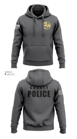 Hoodie, Nueces County Constable PCT4, , Teamtime, Team time, sublimation, custom sports apparel, team uniforms, spirit wear, spiritwear, sports uniforms, custom shirts, team store, custom team store, fundraiser sports, apparel fundraiser