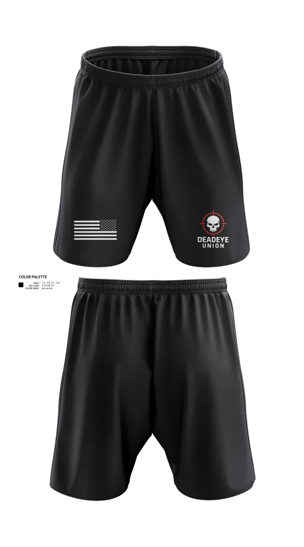 Athletic Shorts With Pockets, DEADEYE UNION, , Teamtime, Team time, sublimation, custom sports apparel, team uniforms, spirit wear, spiritwear, sports uniforms, custom shirts, team store, custom team store, fundraiser sports, apparel fundraiser