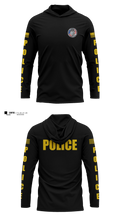Fort Walton Beach Police Department 16599303 Long Sleeve hooded sunshirt - 5
