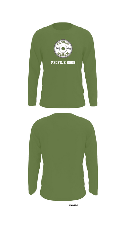 Profile Bros 90591852 Long Sleeve Performance Shirt - 23