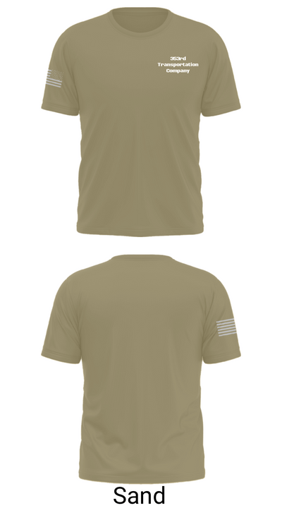 353rd Transportation Company 31276645 Short Sleeve Performance Shirt - 96