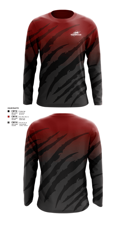 PSLHS Percussion 26686491 Long Sleeve Performance Shirt - 101