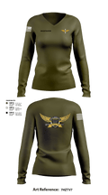 Investigator 95146404 Women's Long Sleeve V-neck Shirt - 101