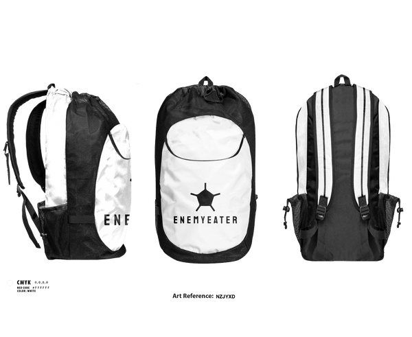 Gear Bag, EnemyEater, Men's Soccer, Teamtime, Team time, sublimation, custom sports apparel, team uniforms, spirit wear, spiritwear, sports uniforms, custom shirts, team store, custom team store, fundraiser sports, apparel fundraiser
