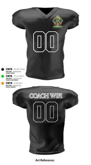 Football Jersey, Washington park, Football, Teamtime, Team time, sublimation, custom sports apparel, team uniforms, spirit wear, spiritwear, sports uniforms, custom shirts, team store, custom team store, fundraiser sports, apparel fundraiser