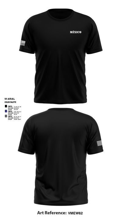 México 77334867 Short Sleeve Performance Shirt - 1