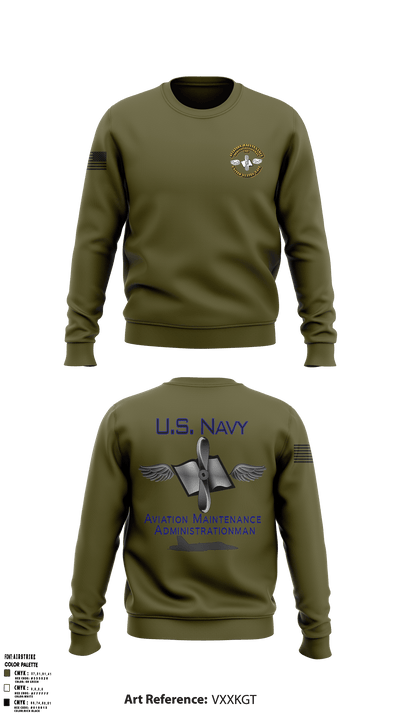Aviation Maintenance Administration 29701879 Crew Neck Sweatshirt - 2