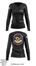 39th AS 46183006 Women's Long Sleeve V-neck Shirt - 3