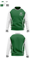 Burley High School Volleyball 52581207 Crew Neck Sweatshirt - 1