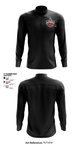 Quarter Zip Jacket, Springfield nightmares, Men's Basketball, Teamtime, Team time, sublimation, custom sports apparel, team uniforms, spirit wear, spiritwear, sports uniforms, custom shirts, team store, custom team store, fundraiser sports, apparel fundraiser