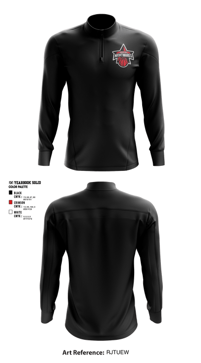 Springfield nightmares 58253168 Quarter Zip Jacket - 2