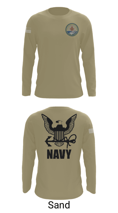Cvn 77 IM-5 93310864 Long Sleeve Performance Shirt - 82