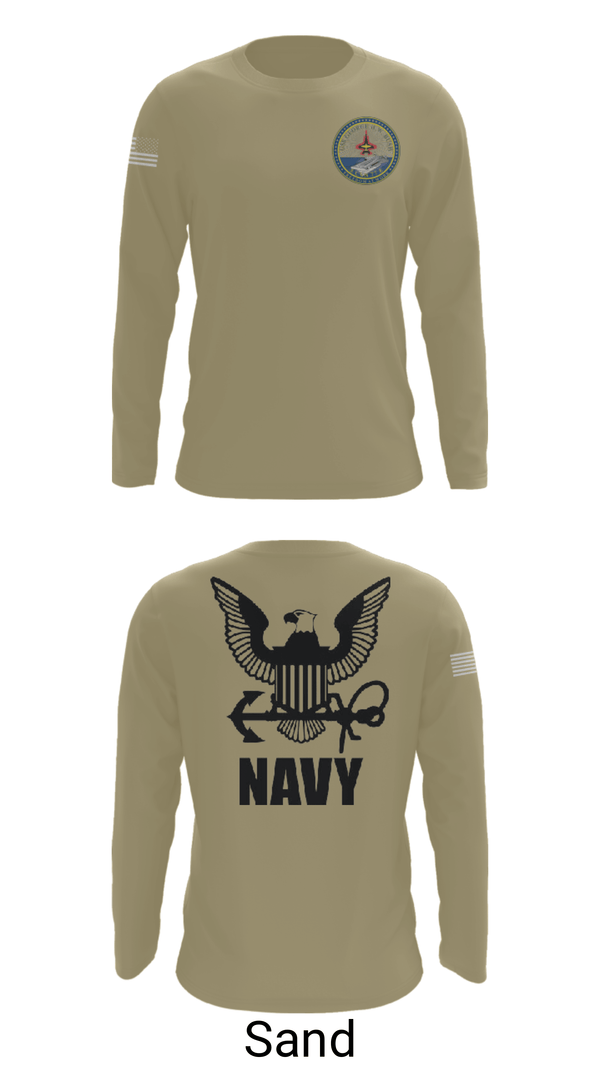 Long Sleeve Performance Shirt, Cvn 77 IM-5, Navy, Teamtime, Team time, sublimation, custom sports apparel, team uniforms, spirit wear, spiritwear, sports uniforms, custom shirts, team store, custom team store, fundraiser sports, apparel fundraiser