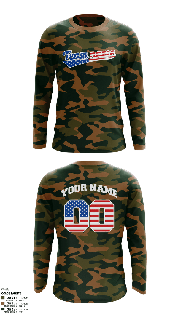 Long Sleeve Performance Shirt, We The People, Softball, Teamtime, Team time, sublimation, custom sports apparel, team uniforms, spirit wear, spiritwear, sports uniforms, custom shirts, team store, custom team store, fundraiser sports, apparel fundraiser