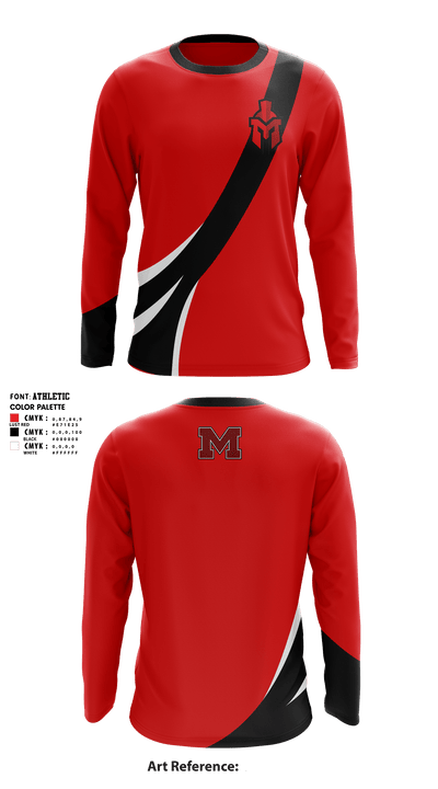 Redmen 61765245 Long Sleeve Performance Shirt - 1