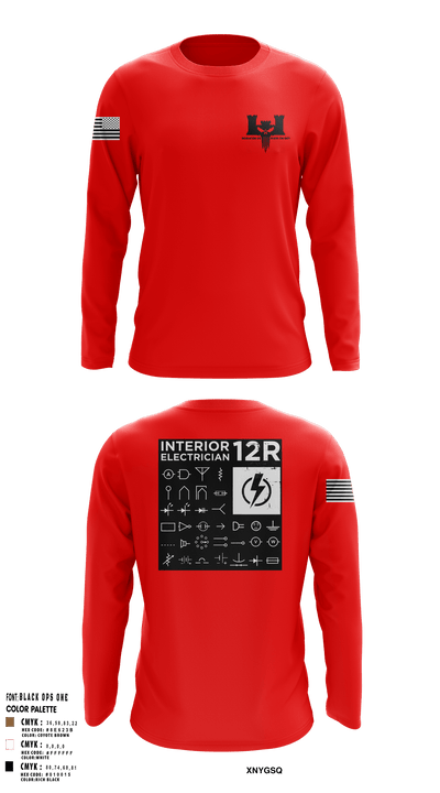 302nd EN CO 64266225 Long Sleeve Performance Shirt - 9
