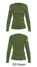 2nd Battalion 5th Marine 36245419 Women's Long Sleeve V-neck Shirt - 57