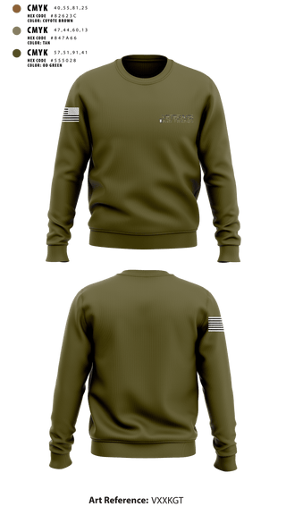 Crew Neck Sweatshirt, Veterans and Friends, Inc., , Teamtime, Team time, sublimation, custom sports apparel, team uniforms, spirit wear, spiritwear, sports uniforms, custom shirts, team store, custom team store, fundraiser sports, apparel fundraiser