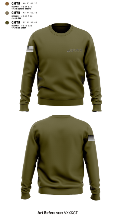 Veterans and Friends, Inc. 14032314 Crew Neck Sweatshirt - 3
