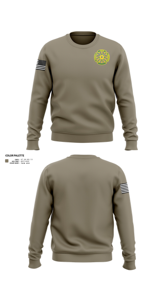 Crew Neck Sweatshirt, 185th MP BN, , Teamtime, Team time, sublimation, custom sports apparel, team uniforms, spirit wear, spiritwear, sports uniforms, custom shirts, team store, custom team store, fundraiser sports, apparel fundraiser