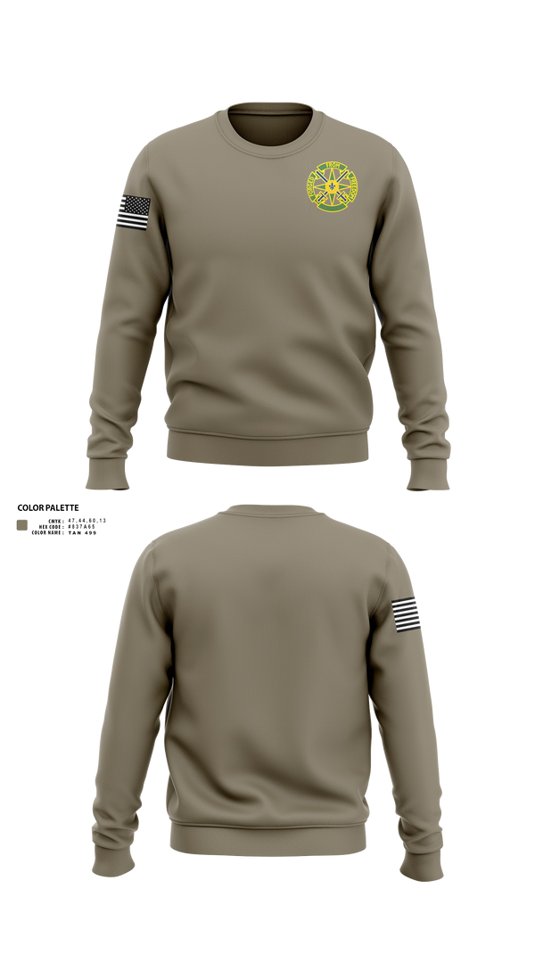 Crew Neck Sweatshirt, 185th MP BN, , Teamtime, Team time, sublimation, custom sports apparel, team uniforms, spirit wear, spiritwear, sports uniforms, custom shirts, team store, custom team store, fundraiser sports, apparel fundraiser