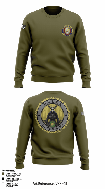PMO Delta 60549667 Crew Neck Sweatshirt - 1