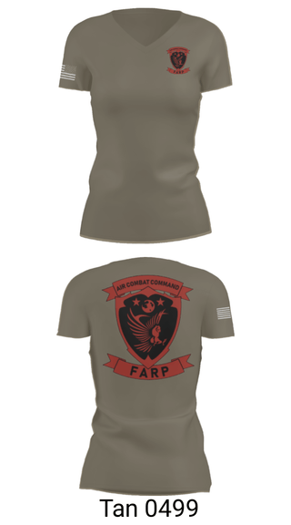 Women's Short Sleeve Vneck Shirt, FARP, Air Force, Teamtime, Team time, sublimation, custom sports apparel, team uniforms, spirit wear, spiritwear, sports uniforms, custom shirts, team store, custom team store, fundraiser sports, apparel fundraiser