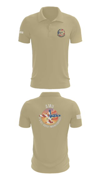 Short Sleeve Performance Polo, 910th AMU, Air Force, Teamtime, Team time, sublimation, custom sports apparel, team uniforms, spirit wear, spiritwear, sports uniforms, custom shirts, team store, custom team store, fundraiser sports, apparel fundraiser