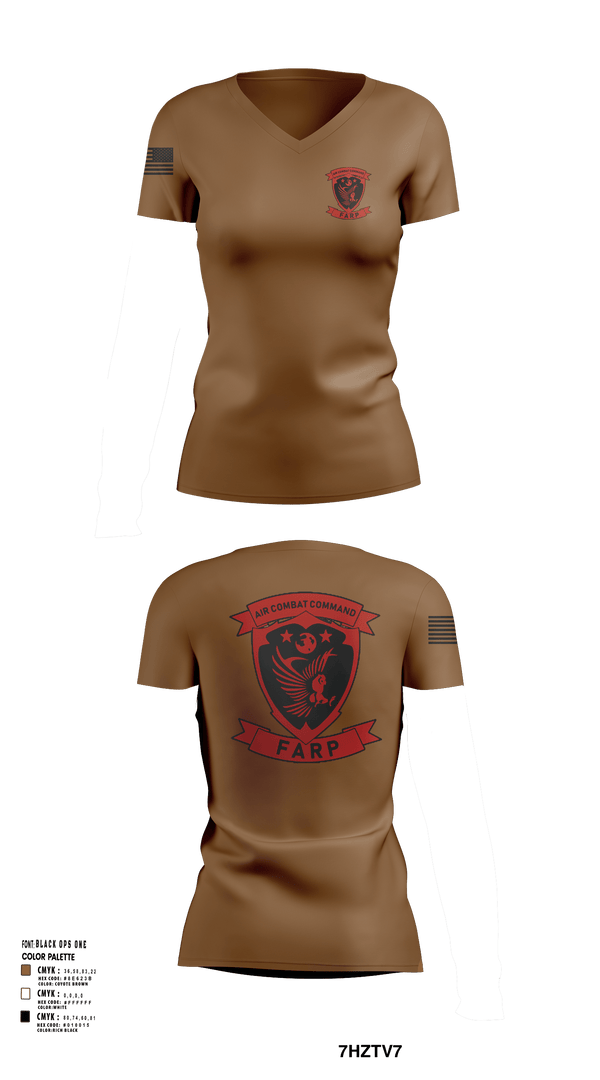 Women's Short Sleeve Vneck Shirt, FARP, Air Force, Teamtime, Team time, sublimation, custom sports apparel, team uniforms, spirit wear, spiritwear, sports uniforms, custom shirts, team store, custom team store, fundraiser sports, apparel fundraiser